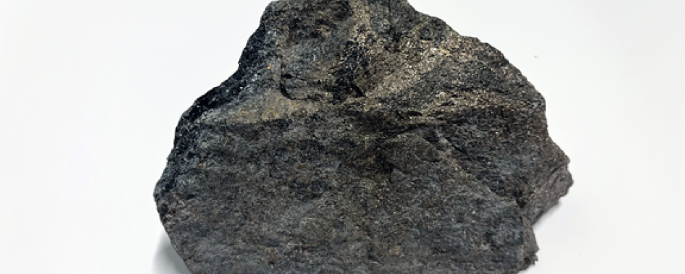 Exempel på nickelmineralisering från Lappvattnet. Foto: Tobias Blixt / SGU