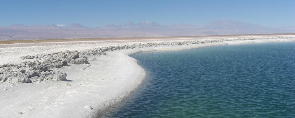 Atacama-öken i Chile, ett område med stora litiumfynd, men hur länge? Foto: Wikipedia Common Lic, Kredit: Flickr, Johan Bilien