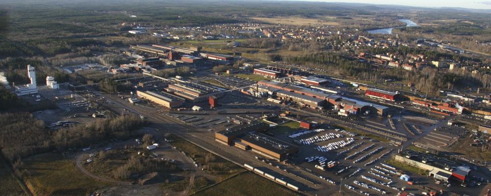 Stålverket i Avesta. Foto: Outokumpu