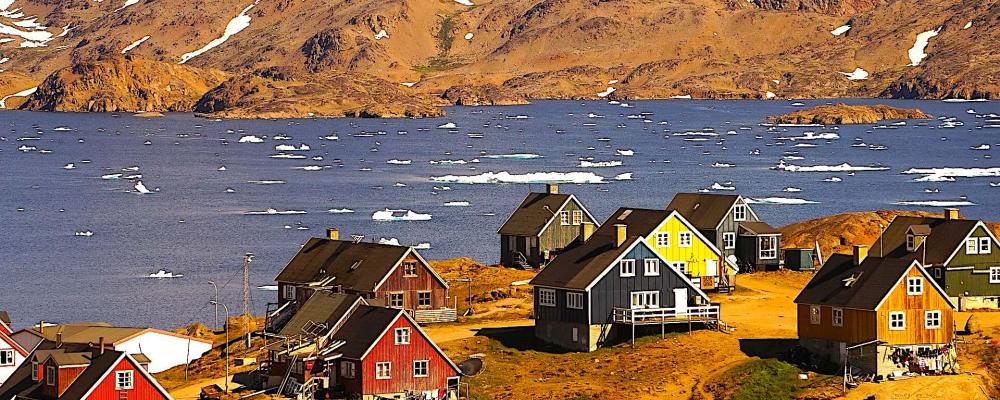 Grönland är fortfarande starkt beroende av fisket som näring, trots stora kända mineralresurser i berggrunden. Foto: Creative Commons Lic: Kredit: Barn1