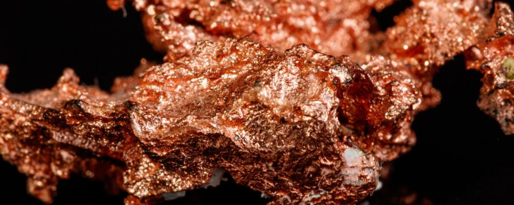 Koppar. Med en årlig produktion på 26 000 ton kopparkoncentrat siktar Viscaria på att bli Sveriges näst största kopparproducent. Foto: Metso