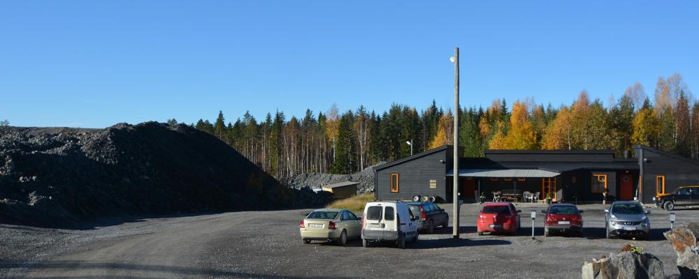 Lovisagruvan är en underjordsgruva strax norr om Lindesberg. Foto: Bengt Oberger/Wikimedia Commons