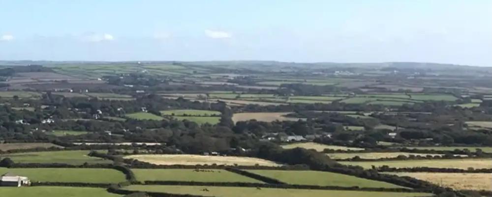 Cornish Tins exploateringsområde i brittiska regionen Cornwall. Foto: Cornish Tin