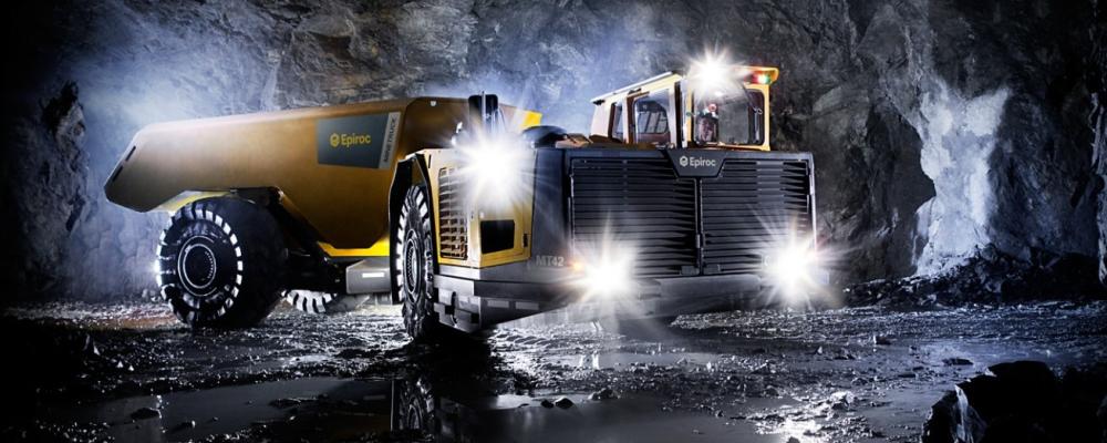 Gruvtrucken Minetryck MT42. Foto: Epirod