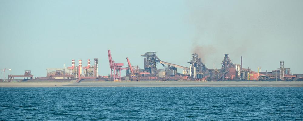 Stålverket i Dunquerque. Foto: Franz-Josef Molitor/Wikimedia Commons