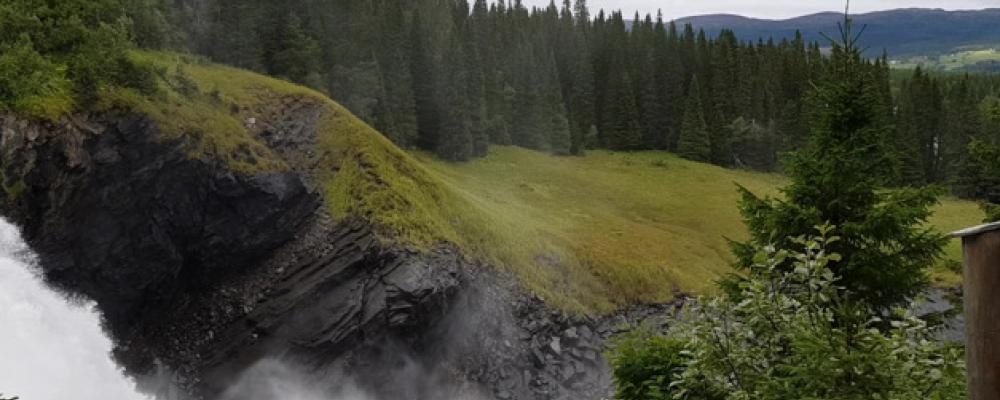 Det finns mycket besöksvärd geologi i Jämtland Härjedalen, bland annat spår av gamla issjöar som bildades när inlandsisen smälte. Foto: SGU