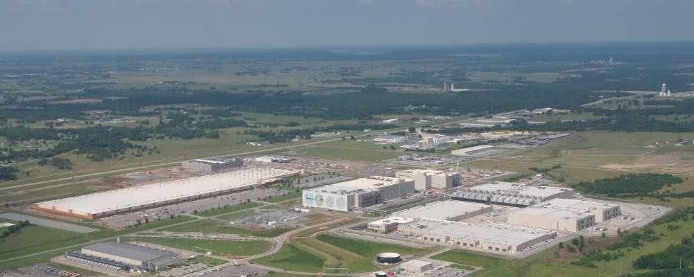 Google-datacentret utanför Pryor, Oklahoma. Foto: Wikipedia Commons Lic. Kredit: Xpda