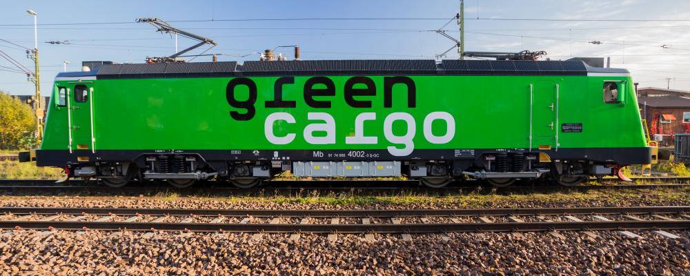 Mb-lok är en av loktyperna som kommer användas för Stegras transporter. Foto: Green Cargo AB