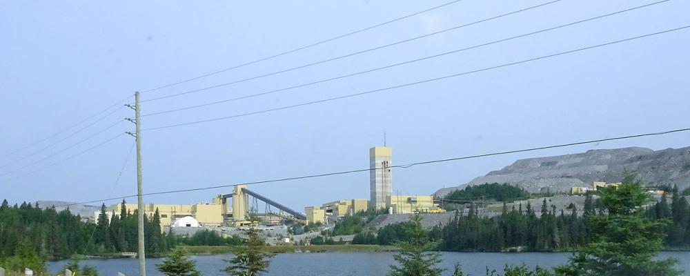 Guldgruvan Hemlo i Ontario i Kanada. Foto: P199/Wikimedia Commons