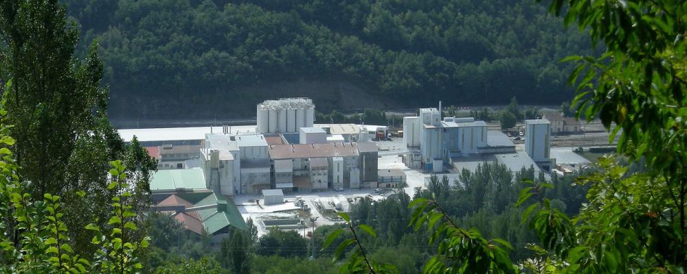 En talkgruva som drivs av gruvbolaget Imerys. Foto: Ji-Elle/WIkimedia Commons