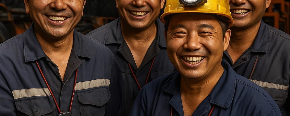 Kina sitter i en unik position. Landet står för drygt sextio procent av de globala tillgångarna av sällsynta jordartsmetaller. Än mer betydelsefullt är att landet kontrollerar över nittio procent av den globala kapaciteten för produktion och förädling. Även länder med egna fyndigheter är i praktiken beroende av Kina för att bearbeta råvarorna. Illustration: AI-genererad bild. Ej ett fotografi. Upphovsrätt © Conventus.