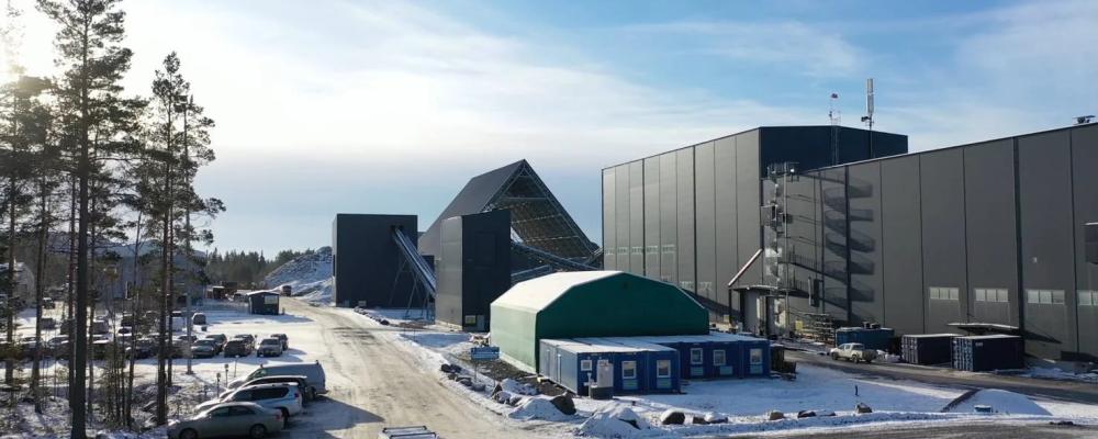 Entrén till Laiva guldgruva i Finland, som planeras återuppta produktionen under 2026. Foto: Laivacold