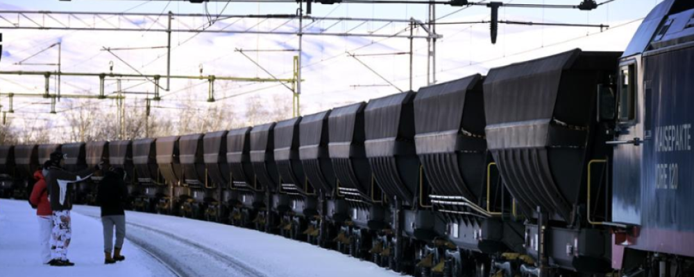 Malmbanan. Arkivbild