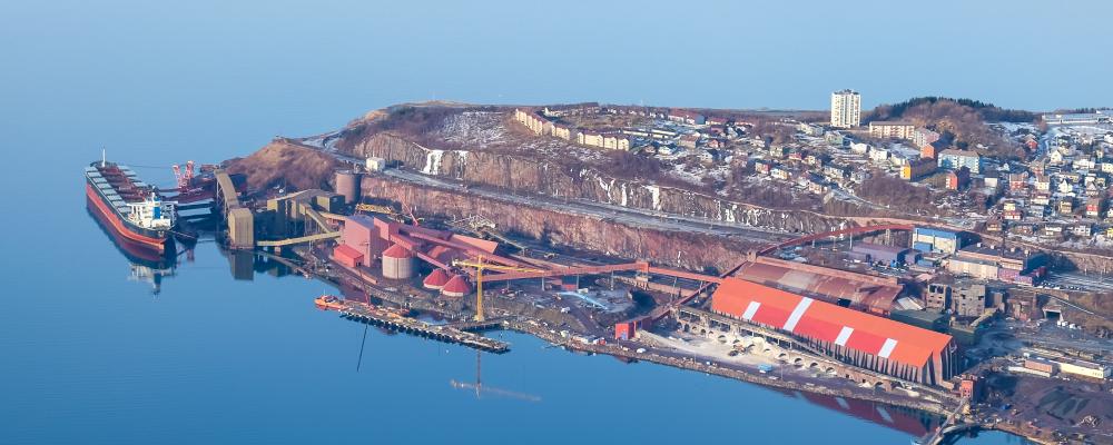 Narviks hamn. Foto: Peter krantz/Wikimedia Commons