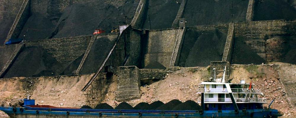 Transport av kol i Kina. Foto: Rob Loftis by Dave606/Wikimedia Commons