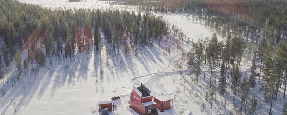 Sakatti Mining genomförde provborrningar i Viiankiaapa naturskyddsområde i Sodankylä i finska Lappland under 2023. Foto: Sakatti Mining.