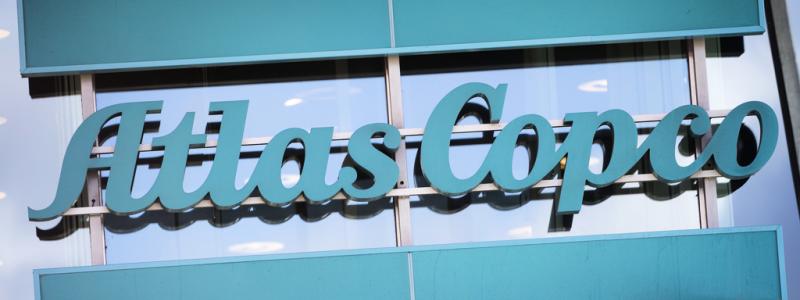 Henrik Montgomery/TT: Industrijätten Atlas Copco redovisar delårssiffror. Arkivbild.