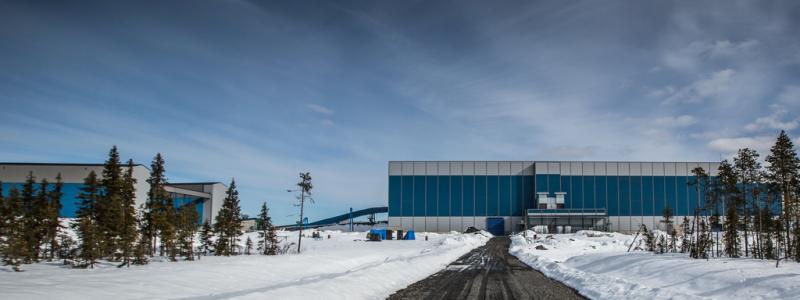 Kim Kangas/TT: Malmen från gruvan i Pajala kan kanske köras på el framöver. Arkivbild.
