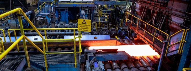 Christine Olsson/TT: Ståltillverkaren SSAB har drabbats av driftstopp. Arkivbild.