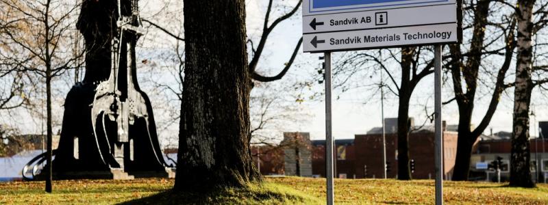 Johanna Norin/TT: Sandvik genomför sparpaket. Arkivbild.