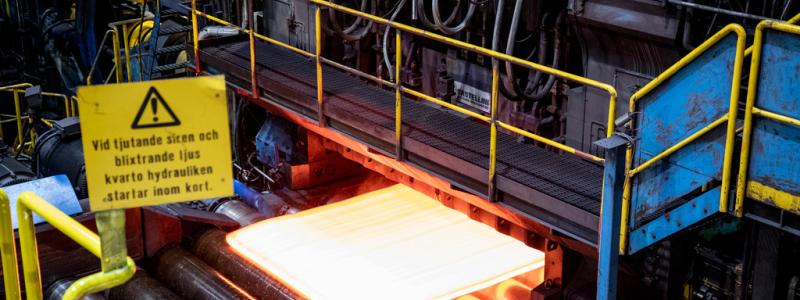 Christine Olsson/TT: Kvartalsrapport från SSAB. Arkivbild