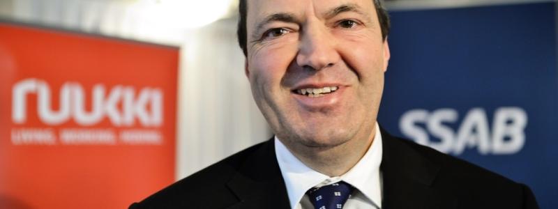 Henrik Montgomery/TT: SSABs vd och koncernchef Martin Lindqvist är nöjd med SSAB:s rekordår.
