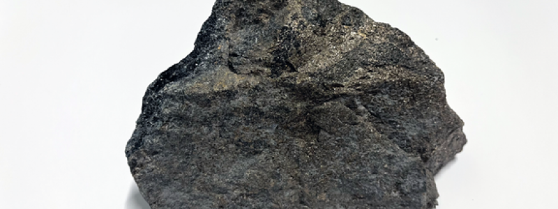 Exempel på nickelmineralisering från Lappvattnet. Foto: Tobias Blixt / SGU