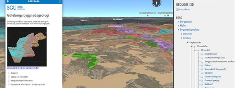 SGU:s tjänst 3D-visaren. Skärmklipp: SGU