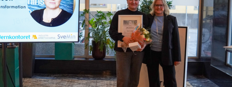 Lotta Jakobsson, Director of Luleå Transformation, SSAB, har utsetts till Årets Fe 2024. Foto: Industriarbetsgivarna, Svemin och Jernkontoret