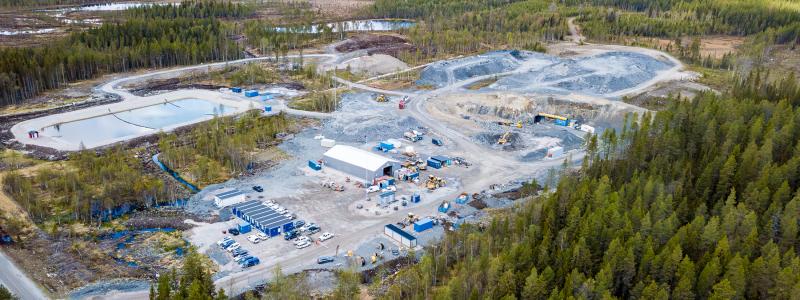 Botnia Exploration är numera ett guldproducerande bolag, den första nya svenska gruva som lyckats starta på över 12 år. Foto: Botnia Exploration