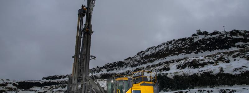 Ovanjordsborriggen SmartROC D65. Foto: Epiroc