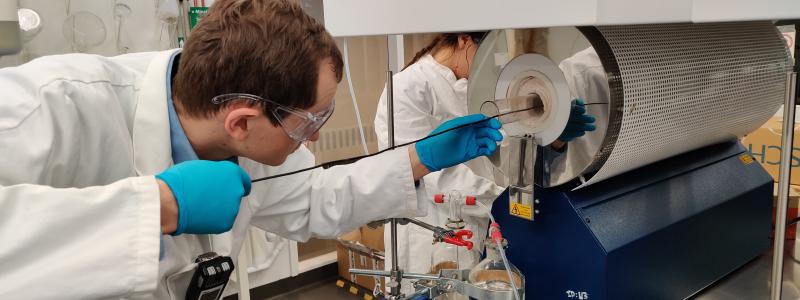 Swerims högtemperaturlabb.