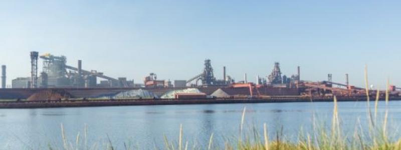 Anläggningen i Dunkerque där en av de digitala labben öppnat. Foto: ArcelorMittal