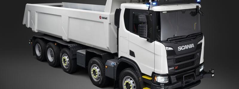 Den nya autonoma transportlösningen för gruvor. Foto: Scania