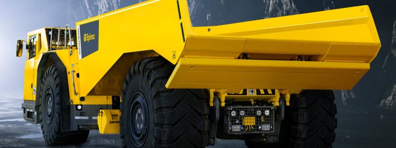 Epirocs batterielektriska gruvtruck Minetruck MT42 SG. Foto: Epiroc