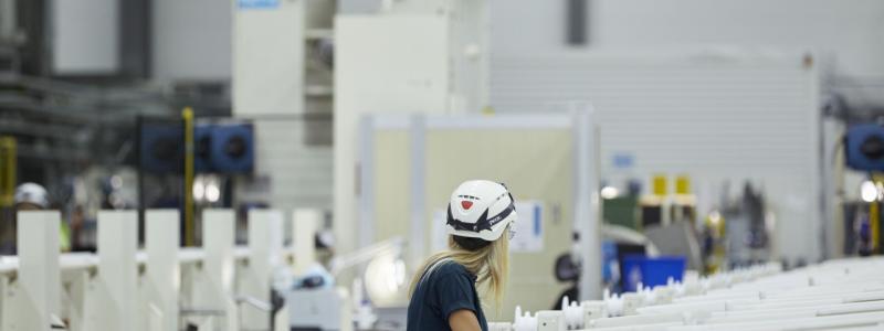 Alleimas rörfabrik i Sandviken. Foto: Alleima