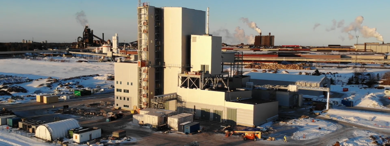 Hybrits testanläggning utanför Luleå. Foto: AndersFrick/Wikimedia Commons