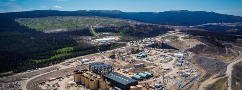 Blackwatergruvan i centrala British Columbia där Artemis Gold planerar en omfattande utbyggnad. Foto: Artemis Gold