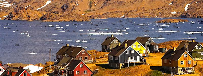 Grönland är fortfarande starkt beroende av fisket som näring, trots stora kända mineralresurser i berggrunden. Foto: Creative Commons Lic: Kredit: Barn1