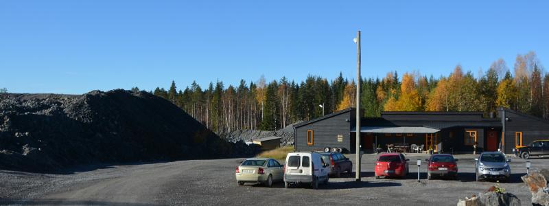 Lovisagruvan är en underjordsgruva strax norr om Lindesberg. Foto: Bengt Oberger/Wikimedia Commons