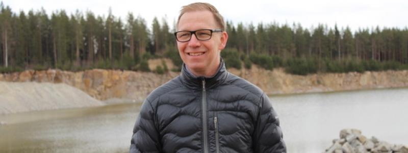 Thomas Johansson, Medgrundare och VD, Mine Storage. Foto: Mine Storage