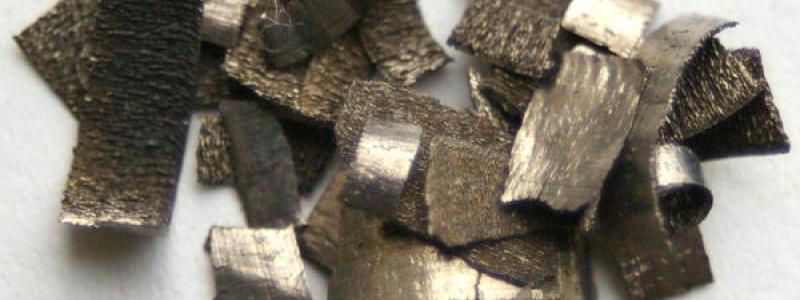 Dysposium klassas som en "tung", sällsynt jordartsmetall. Foto: Materialscientist/Wikimedia Commons