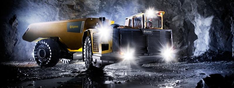 Gruvtrucken Minetryck MT42. Foto: Epirod
