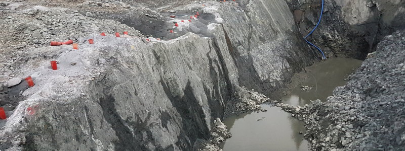 Fäbodtjärn är Sveriges första nya gruva på 10 år. Foto: Botnia Exploration