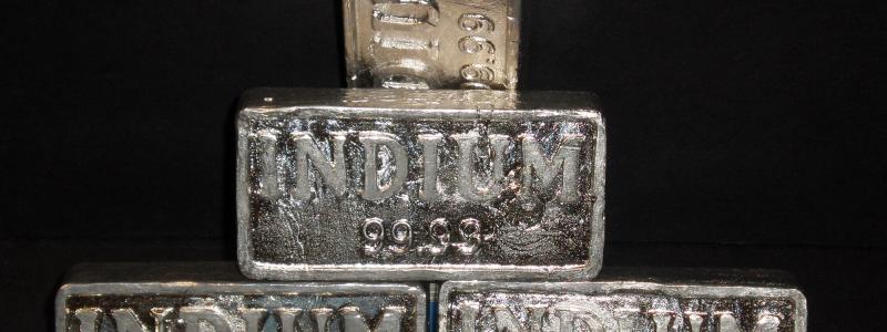 Indium. Foto: Nerdtalker/Wikimedia Commons