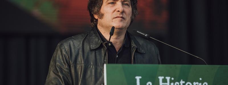 Javier Milei. Foto: Vox España/Wikimedia Commons