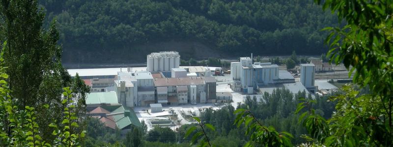 En talkgruva som drivs av gruvbolaget Imerys. Foto: Ji-Elle/WIkimedia Commons
