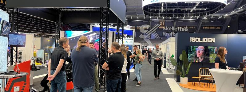 Gruvmässan och konferensen Euro Mine Expo i Skellefteå är invigd och pågår 28-30 maj.