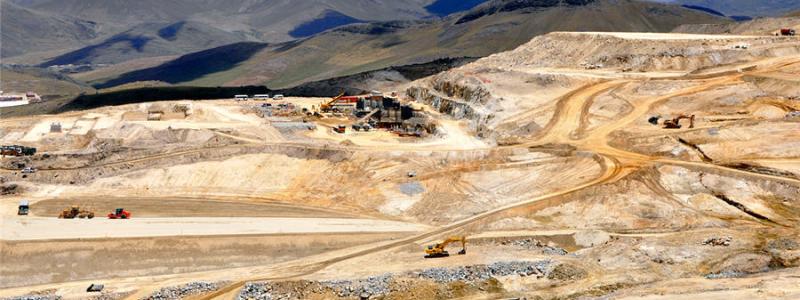 Las Bambas koppargruva i Peru, en av världens största. Foto: MMG