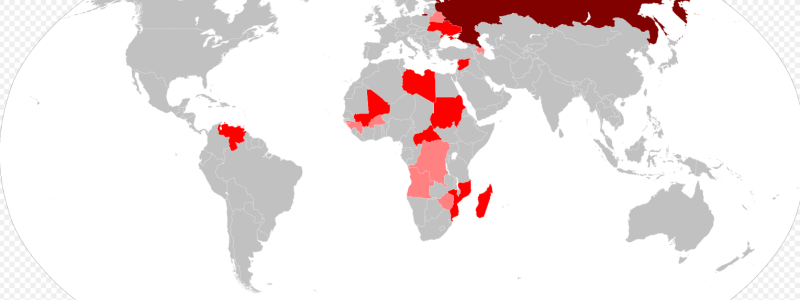 Karta som visar Wagner-gruppens aktiviteter i världen. Karta: Mupper-san/Wikimedia Commons